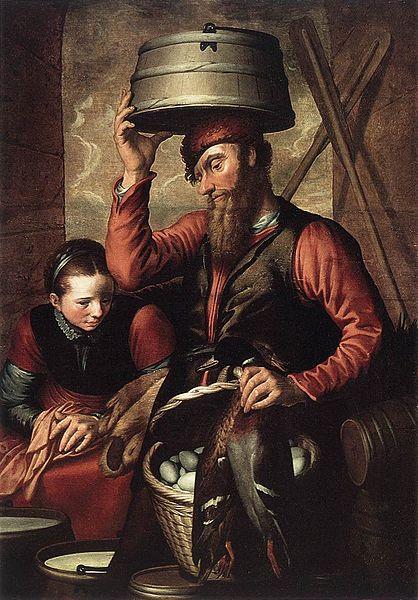 Pieter Aertsen Vendor of Fowl